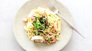 いか明太パスタ
